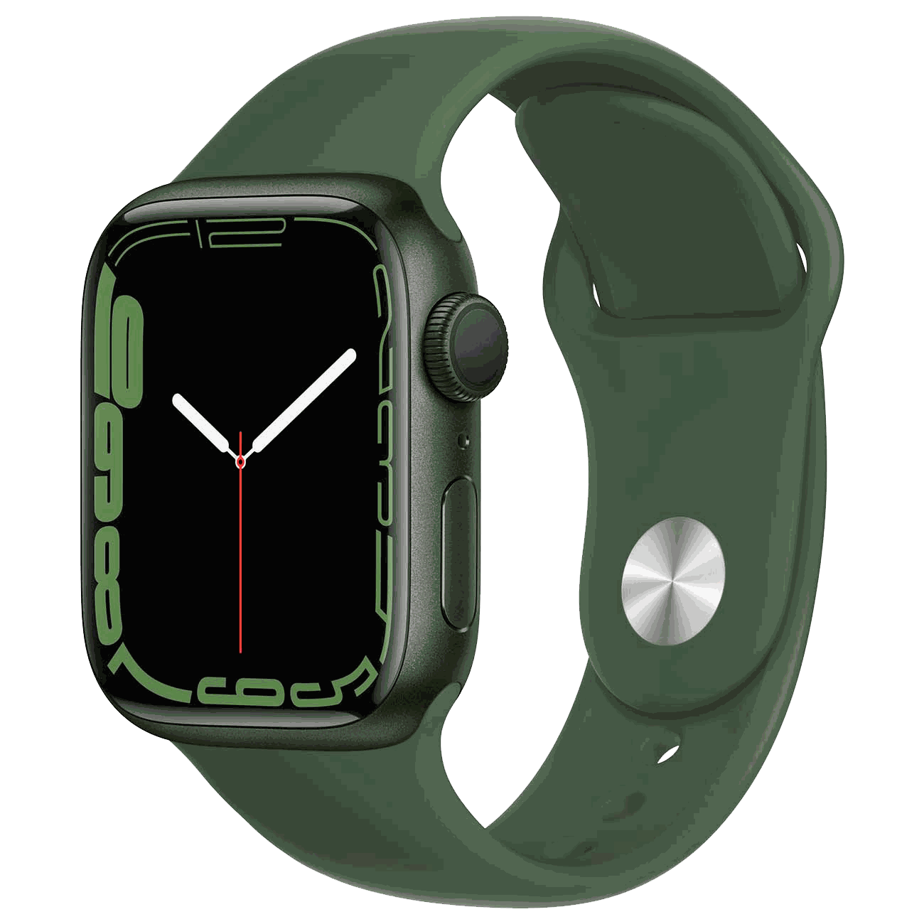 Apple Watch S7 41mm Green Sport Band