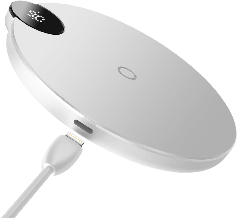 Беспроводная зарядка Wireless Charger LED Display